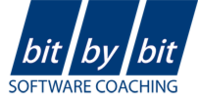 Logo van bit by bit Logo van bit by bit