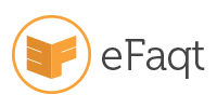 Logo van eFaqt Logo van eFaqt