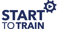 Logo van Start to train Logo van Start to train